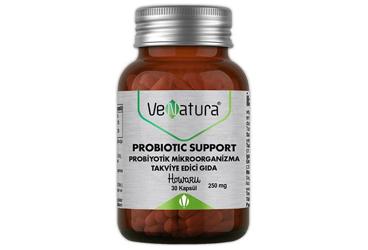 VENATURA PROBIOTIC SUPPORT PROBIYOTIK MIKROORGANIZMA ICEREN TAKVIYE EDICI GIDA KAPSUL 30 kapsül