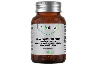 VENATURA SAW PALMETTO PLUS TAKVIYE EDICI GIDA YUMUSAK KAPSUL 60 kapsül