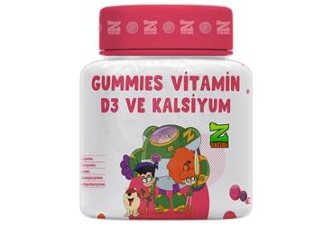 VITAGO KIDS Z TAKIMI VITAMIN D3, KALSYUM ICEREN ICEREN TAKVIYE EDICI GIDA 60 tablet