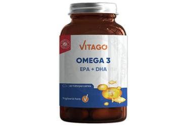 VITAGO PREMIUM OMEGA 3 ICEREN TAKVIYE EDICI GIDA 60 kapsül