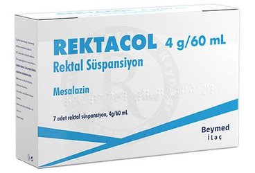 REKTACOL 4 G/60 ML REKTAL SÜSPANSİYON