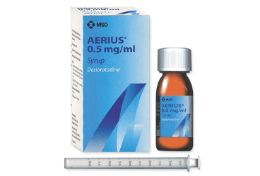 AERIUS 0,5 MG/ML ŞURUP, 150 ML