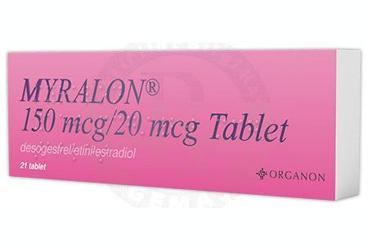 MYRALON 150 MCG/20 MCG TABLET, 21 ADET