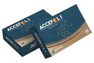 ACCEFOL 1 TAKVIYE EDICI GIDA 30 tablet