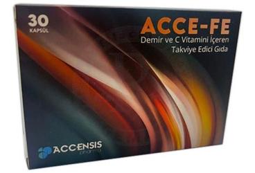 ACCE FE DEMIR VITAMINI KAPSUL 30 kapsül