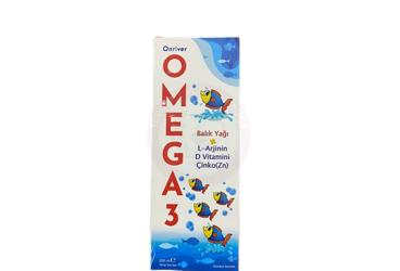ONRIVER OMEGA 3 SIVI TAKVIYE EDICI GIDA 200 ml şişe