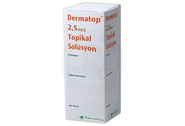 DERMATOP 2,5 MG/G TOPİKAL ÇÖZELTİ, 20 ML