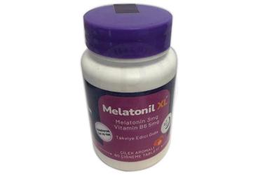 MELATONIL XL MELATONIN VE B6 ICEREN TAKVIYE EDICI GIDA 60 tablet