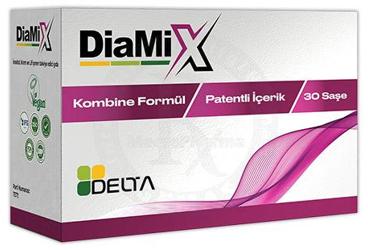 DELTA DIAMIX INOSITOL, KROM VE LIF ICEREN TAKVIYE EDICI GIDA 30 saşe