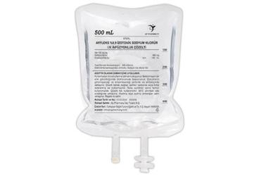 AYFLEKS %0,9 İZOTONİK SODYUM KLORÜR I.V. İNFÜZYONLUK ÇÖZELTİ , 500 ML (SETSİZ)