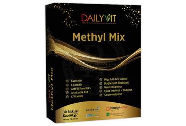DAILYVIT METHYLMIX KUERSETIN, L-KARNITIN, VITAMIN VE MINERALLER ICEREN TAKVIYE EDICI GIDA 30 kapsül