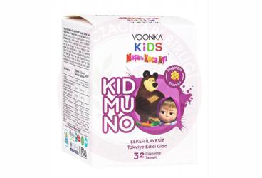 VOONKA KIDS MASA ILE KOCA AYI KIDMUNO TAKVIYE EDICI GIDA CIGNEME TABLETI 32 tablet