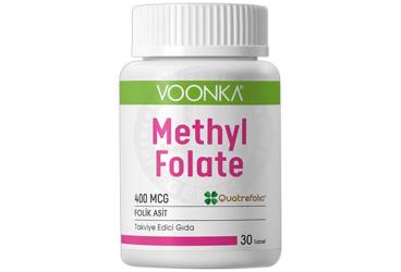 VOONKA METHYLFOLATE ICEREN TAKVIYE EDICI GIDA 30 tablet