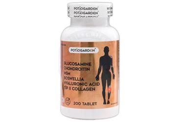 POTIOGARDEN GLUCOSAMINE CHONDROITIN MSM TAKVIYE EDICI GIDA TABLET 200 tablet
