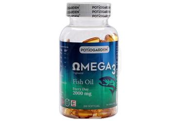 POTIOGARDEN OMEGA 3 TAKVIYE EDICI GIDA KAPSUL 200 kapsül