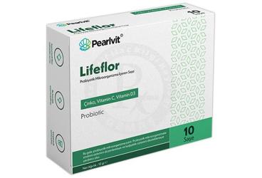PEARLVIT LIFEFLOR PROBIYOTIK MIKROORGANIZMA ICEREN SASE 10 saşe