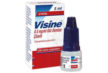 VISINE 0,5 MG/ML GÖZ DAMLASI, ÇÖZELTİ, 5 ML