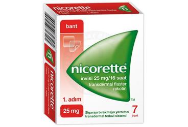 NICORETTE INVISI 25 MG/16 SAAT TRANSDERMAL FLASTER, 7 ADET