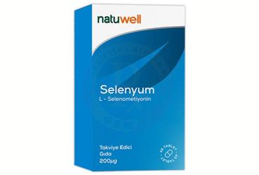 NATUWELL SELENYUM ICEREN TAKVIYE EDICI GIDA 45 tablet