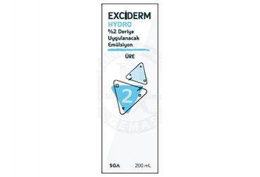 Exciderm Hydro %2 Deriye Uygulanacak Emülsiyon (200 mL)