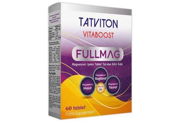 TATVITON VITABOOST FULLMAG TAKVIYE EDICI GIDA 60 tablet
