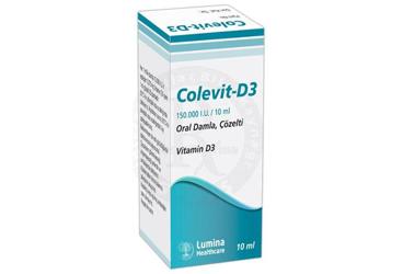 Colevit-D3 150.000 I.U./10 ml Oral Damla, Çözelti, 1 ADET