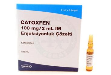 CATOXFEN 100 MG/2 ML IM ENJEKSİYONLUK ÇÖZELTİ, 6 AMPUL