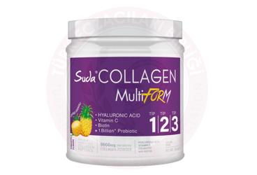 SUDA COLLAGEN MULTIFORM PINEAPPLE TAKVIYE EDICI GIDA TOZ 360 gr kutu