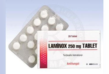 LAMINOX 250 MG TABLET, 28 ADET
