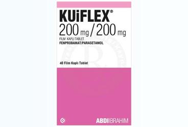 KUIFLEX 200 MG/200 MG FİLM KAPLI TABLET, 40 ADET