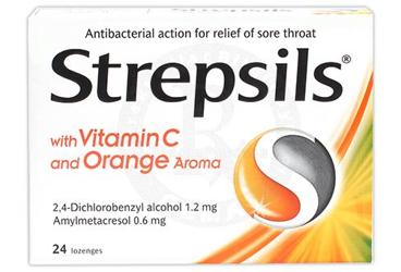 STREPSILS C VITAMINLI PORTAKAL PASTIL 24 pastil