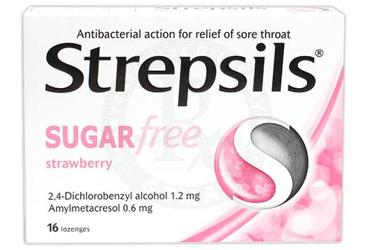 STREPSILS SEKERSIZ CILEK AROMALI PASTIL 16 pastil