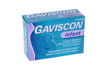 GAVISCON INFANT ORAL COZELTI ICIN TOZ ICEREN SASE, 30 ADET