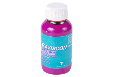 GAVİSCON DOUBLE ACTİON 500 MG + 213 MG + 325 MG / 10 ML ORAL SÜSPANSİYON (200 ML)