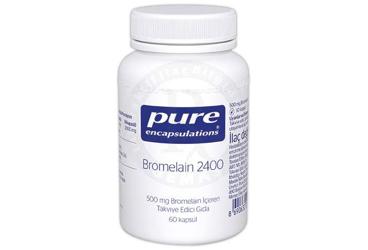 PURE ENCAPSULATIONS BROMELAIN 2400 KAPSUL 500 mg 60 kapsül