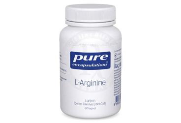 PURE ENCAPSULATIONS L-ARGININE (L-ARJININ) ICEREN TAKVIYE EDICI GIDA 60 kapsül