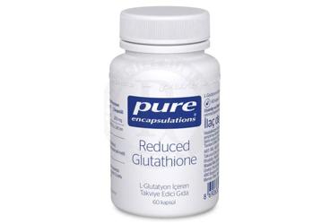 PURE ENCAPSULATIONS REDUCED GLUTATHIONE L-GLUTATYON ICEREN TAKVIYE EDICI GIDA 60 kapsül