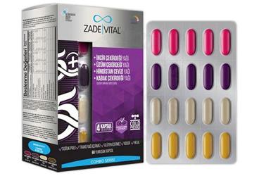 ZADE VITAL COMBO +50 KAPSUL 60 kapsül/blister