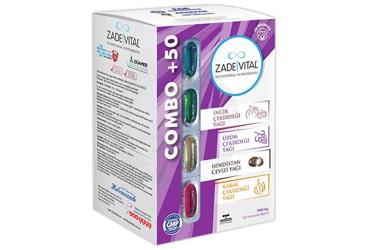 ZADE VITAL COMBO +50 KAPSUL 120 kapsül/blister