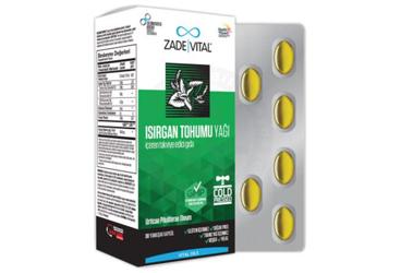 ZADE VITAL ISIRGAN TOHUMU YAGI KAPSUL 30 kapsül/blister