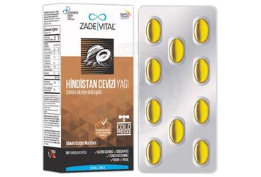 ZADE VITAL HINDISTAN CEVIZI YAGI KAPSUL 30 kapsül/blister