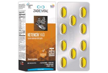 ZADE VITAL KETENCIK YAGI KAPSUL 30 kapsül/blister