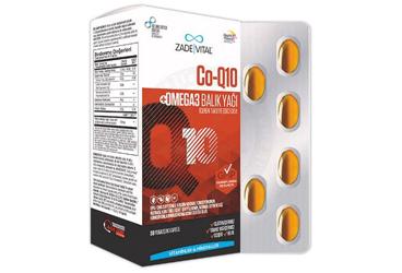 ZADE VITAL COQ10 & OMEGA3 KAPSUL 30 kapsül