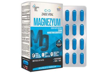 ZADE VITAL MAGNEZYUM KAPSUL 60 kapsül/blister