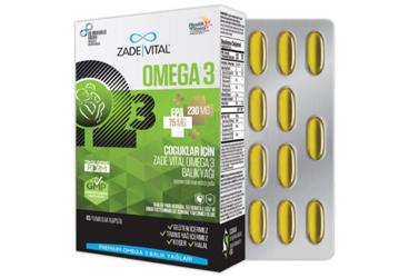 ZADE VITAL OMEGA 3 PREMIUM KAPSUL 45 kapsül