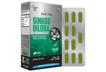 ZADE VITAL GINKGO BILOBA EKSTRESI VE PREBIYOTIK ICEREN KAPSUL 30 kapsül/blister