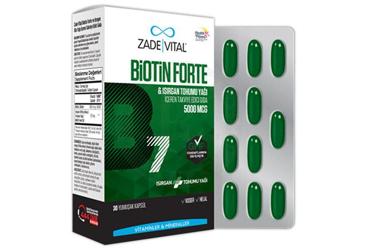 ZADE VITAL BIOTIN KAPSUL 30 kapsül/blister