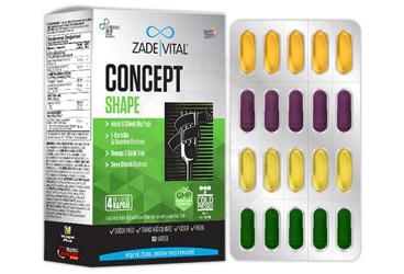 ZADE VITAL CONCEPT SHAPE KAPSUL 60 kapsül