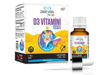 ZADE VITAL MINIZA VITAMIN D3 DAMLA 400 IU 20 ml