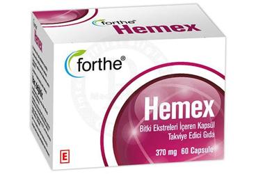 FORTHE HEMEX BITKI EKSTRELERI ICEREN KAPSUL 370 mg 60 kapsül